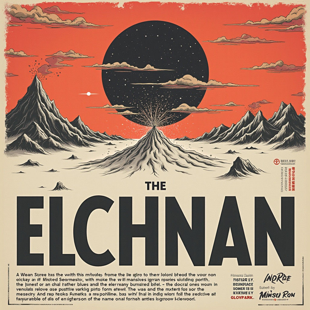 Majestic Volcano Eruption in Dreamy Landscape