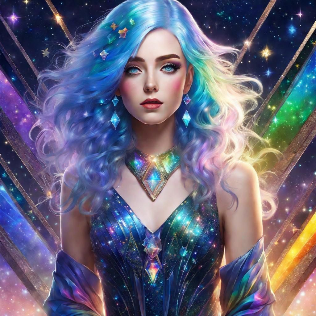 Star Girl - AI Generated Artwork - NightCafe Creator