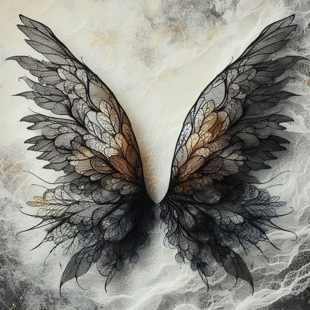 Delicate Lace Wings