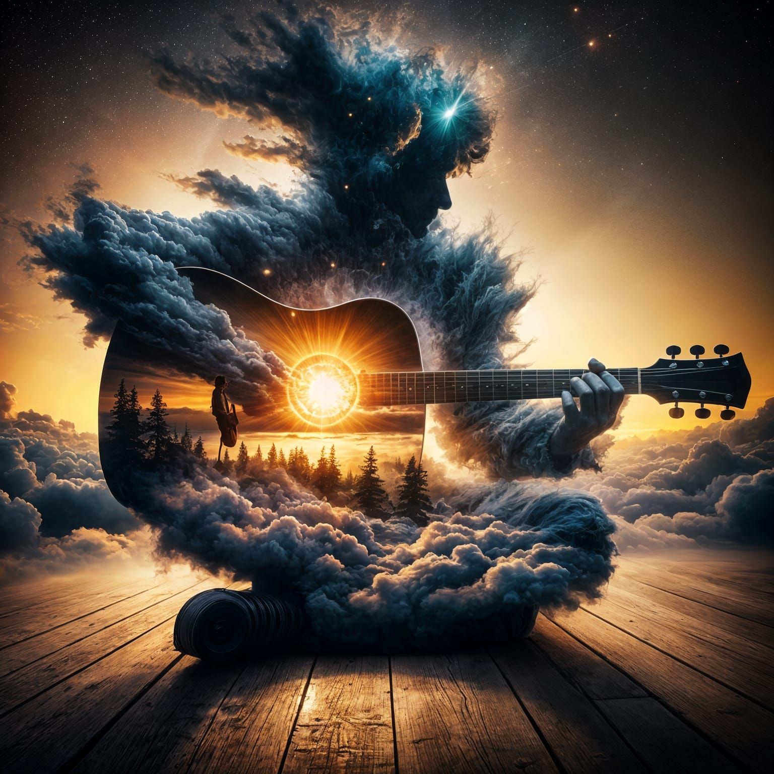 Music Sets Your Soul Free  by @Bellemia