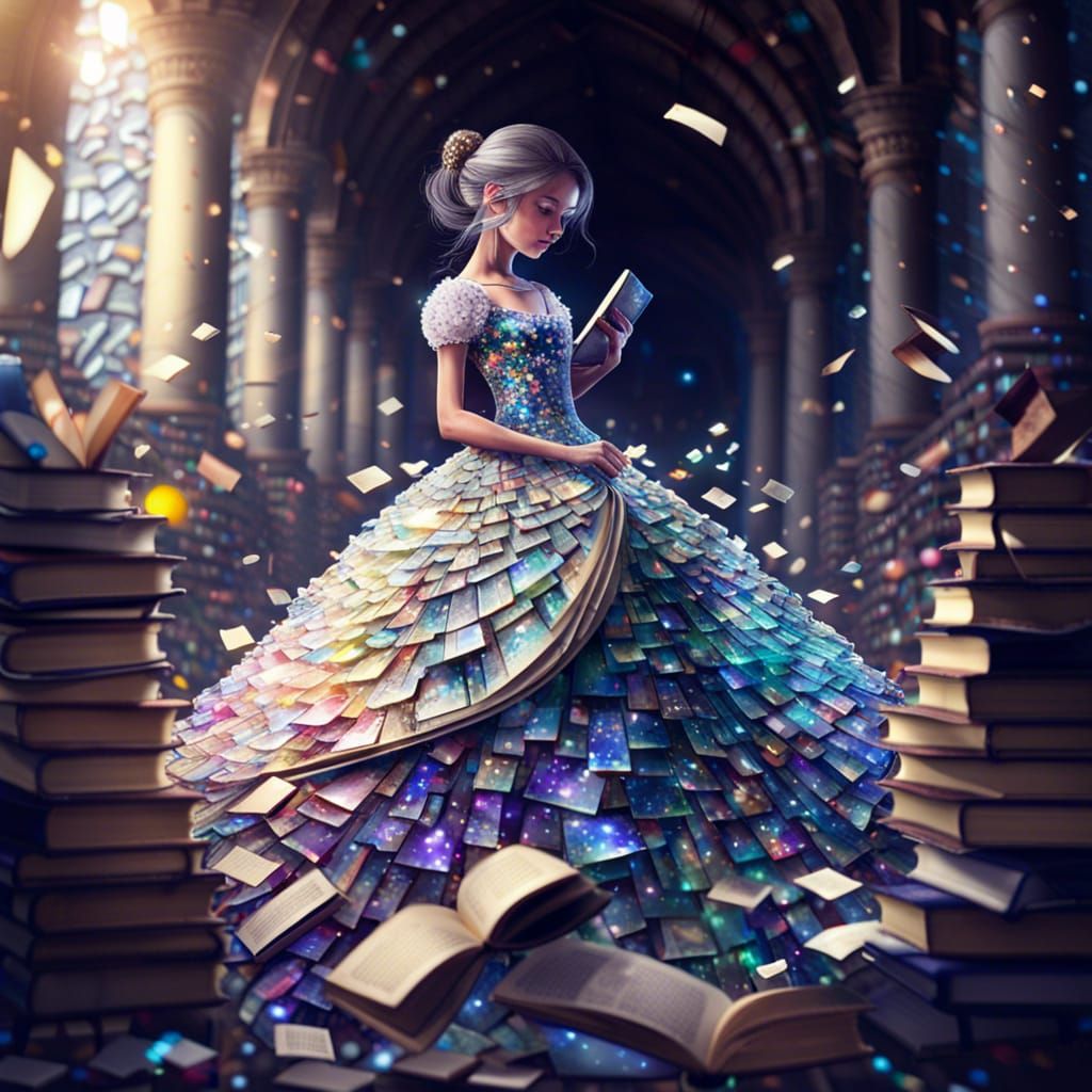 Clothed in Books  by @Inspector