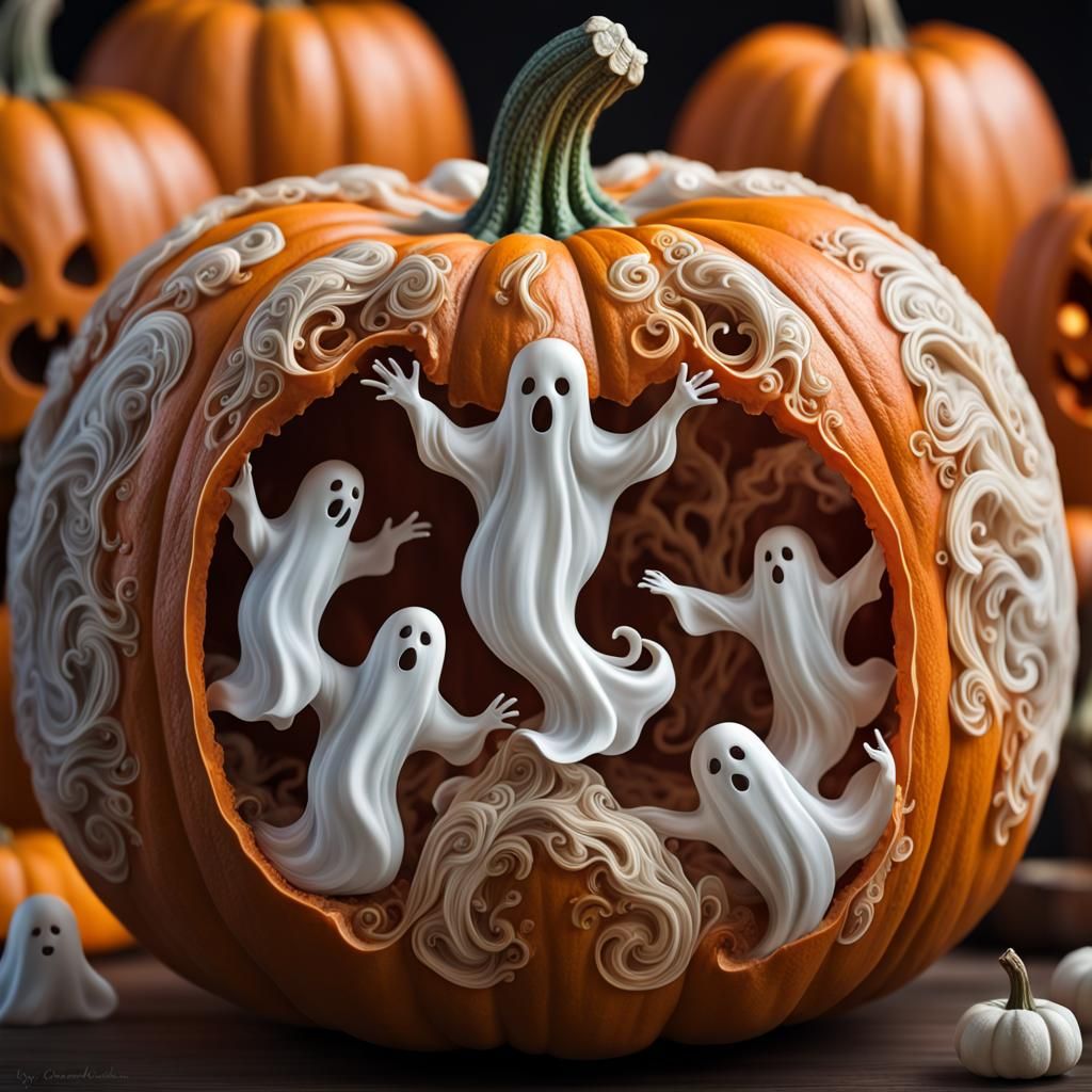 Fantasmas y mas fantasmas  by @Cafe VanGogh