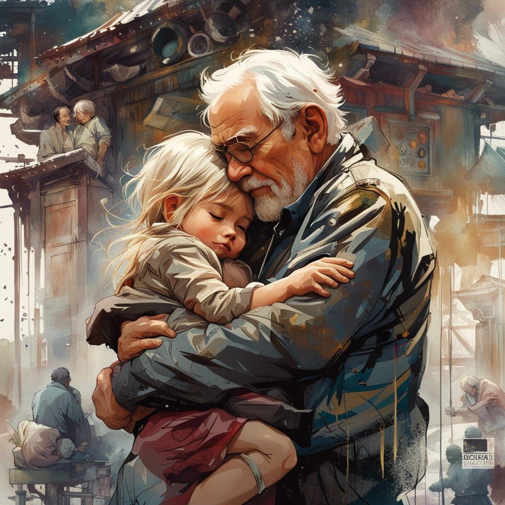 I will always love you, Grandpa  by @MynameisLinda 