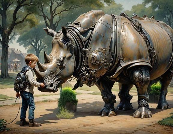Biomechanical rhino