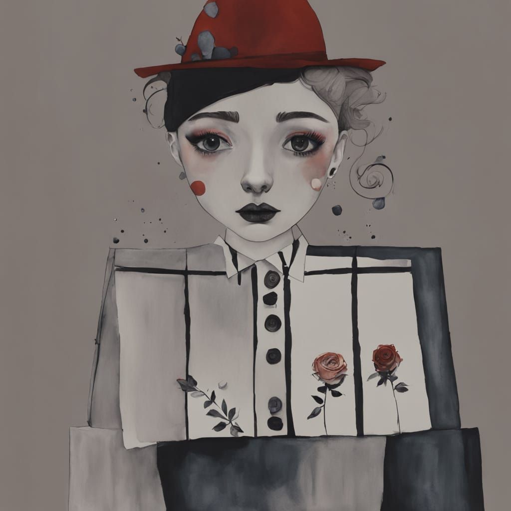 The Lady in the Red Hat