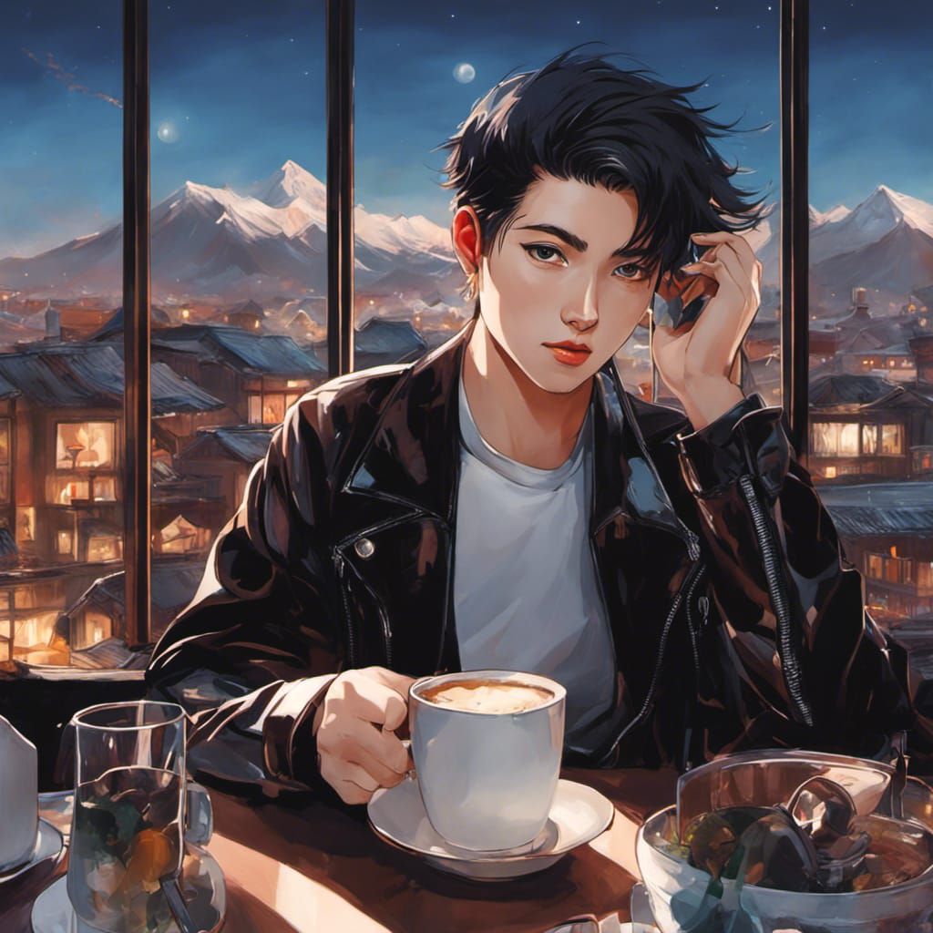 Coffee Time 3 - Ai Generated Artwork - Nightcafe Creator