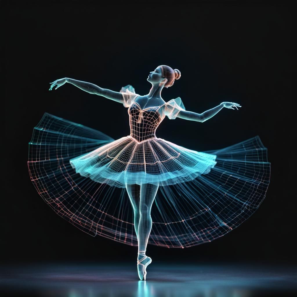 Though not all who dance are lost, this ballerina is, in her own world  by @undefined