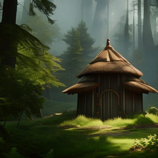 Cottage in the forest