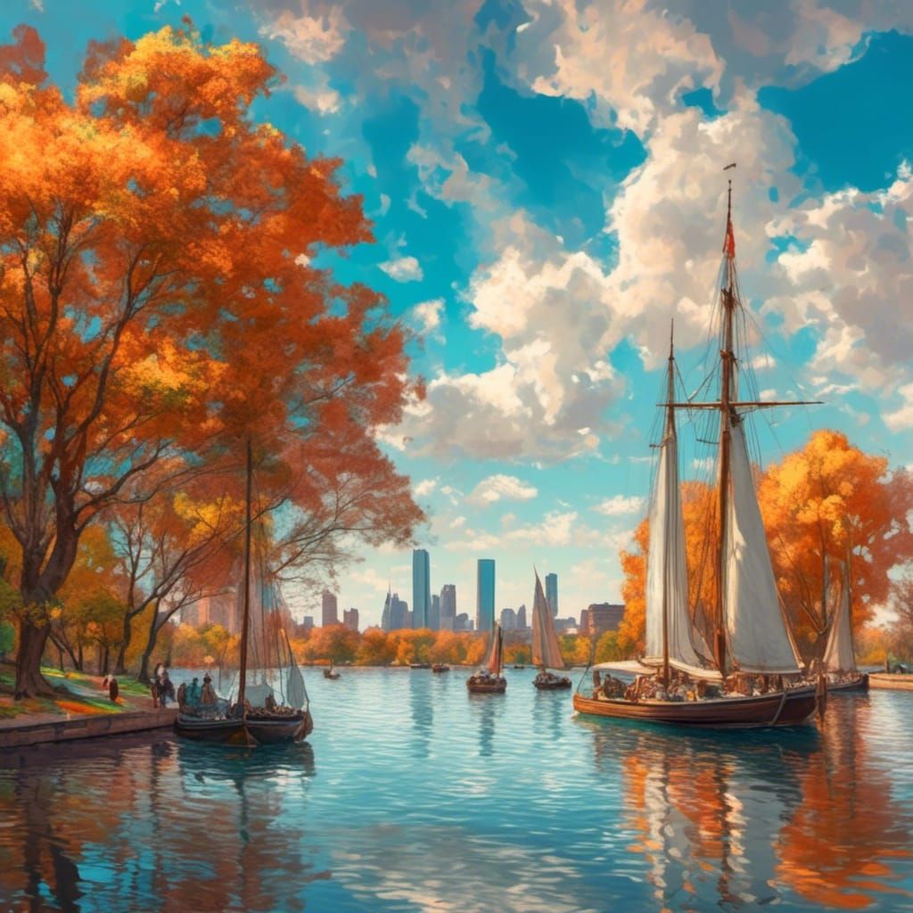 Sailing on the Charles