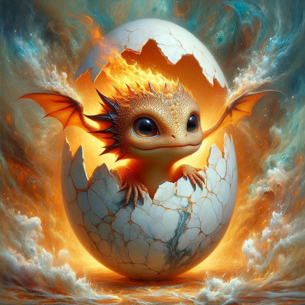 Baby Fire Dragon