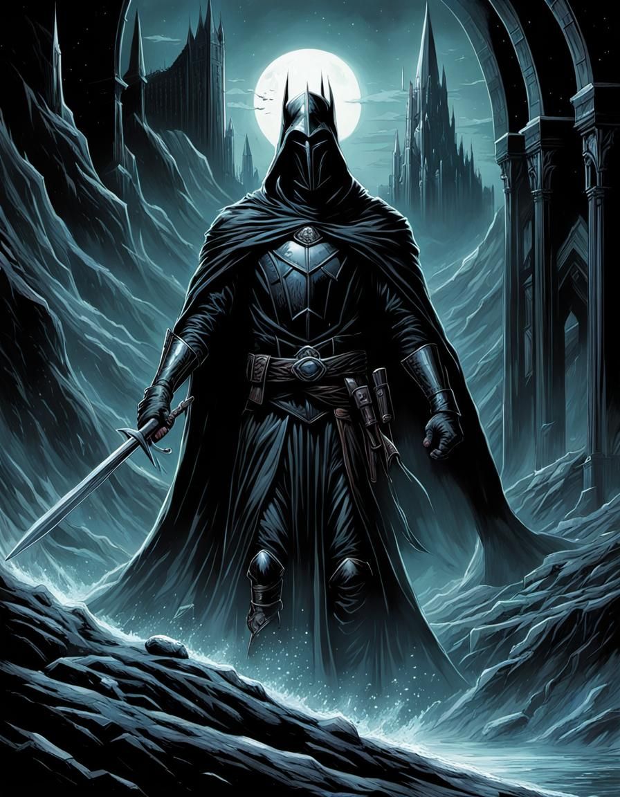 hyper realistic, perfect, smooth, Nazgul