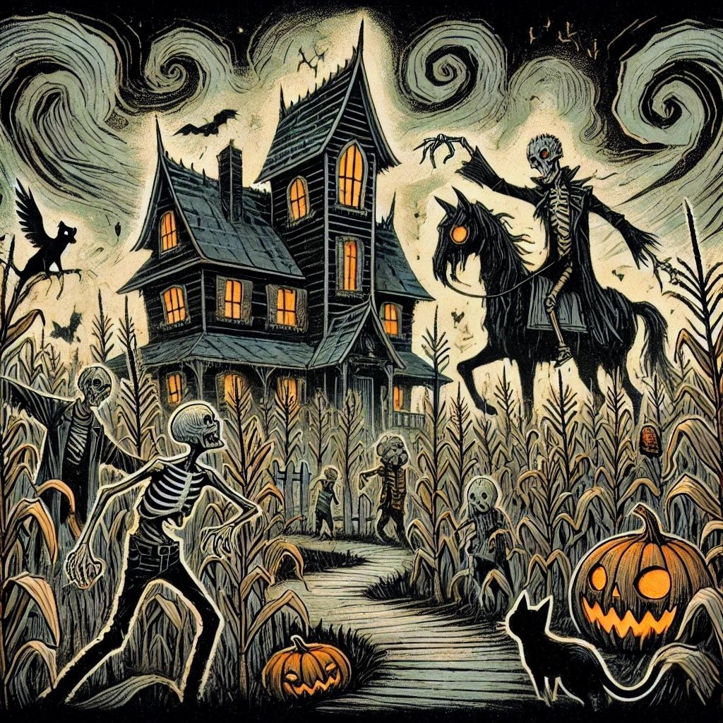 Haunted House Don't Starve Vibe