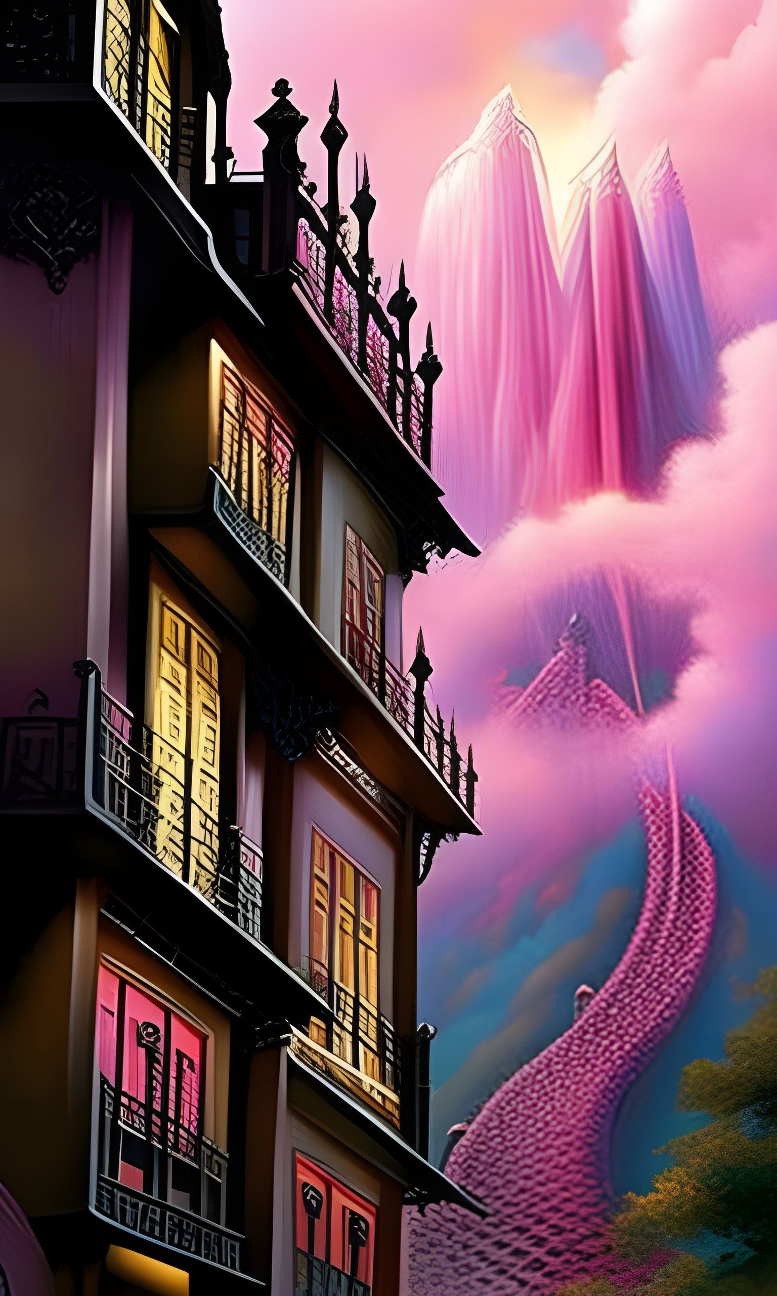 Fantasy landscape