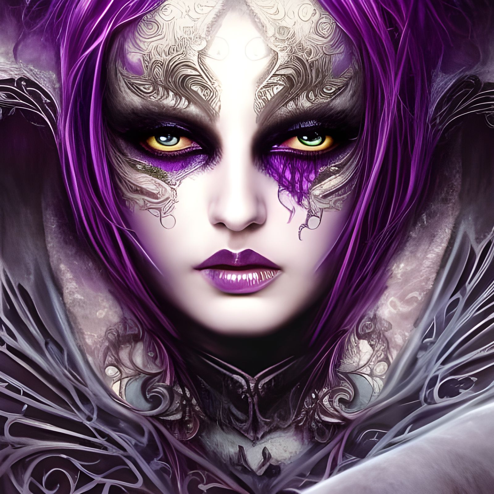 beautiful fabulous female warlock - AI Generated Artwork - NightCafe ...