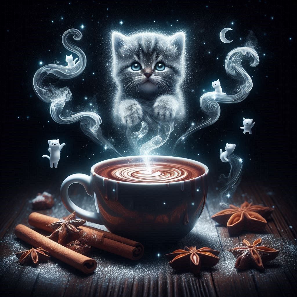 Hot Chocolate kitten #1