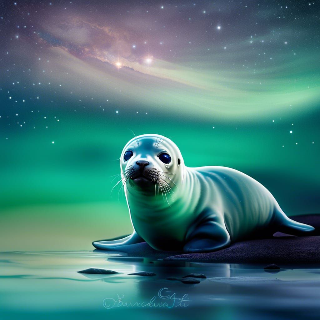 Harp Seal Desktop Wallpaper 27816 - Baltana