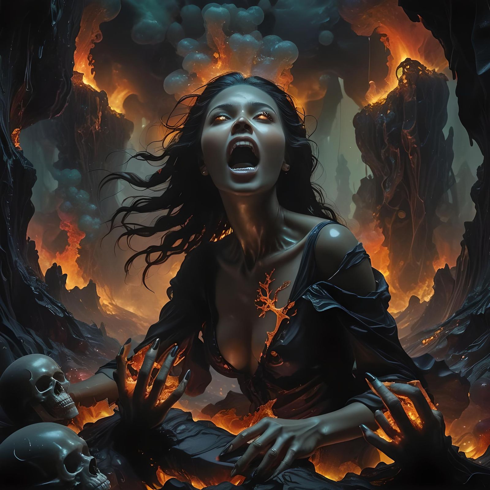 Eternal Damnation  by @Pax