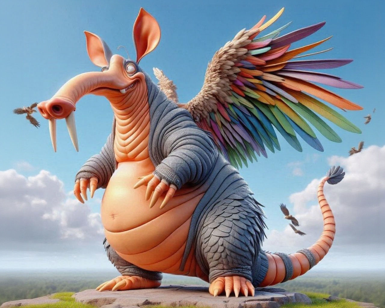 Winged aardvark MD01