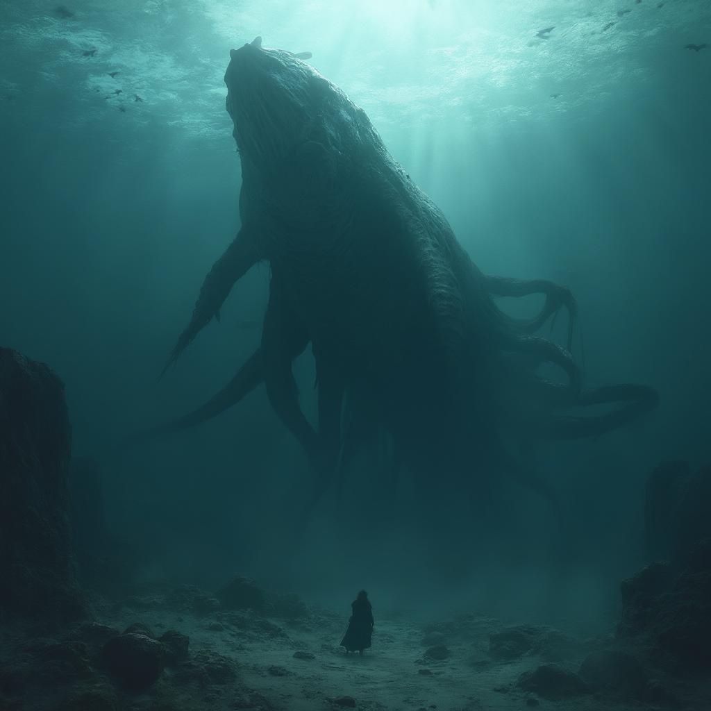 Creepy sea monsters from the ocean depths