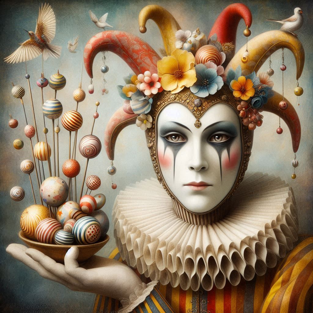 The juggler clown