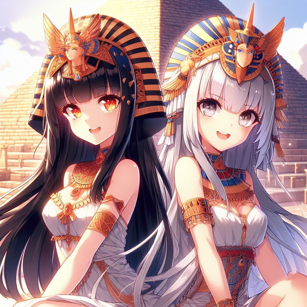 Moon and Ashe in ancient Egypt