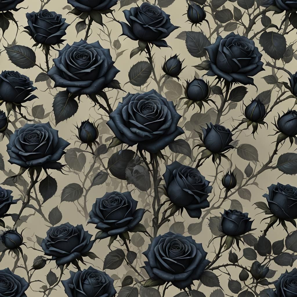 black roses
