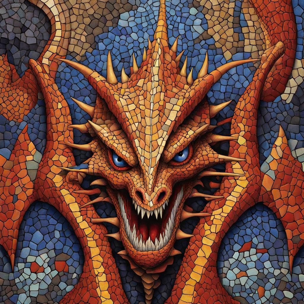 Mosaic Dragon