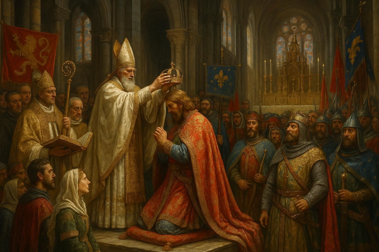 The Coronation of Charlemagne