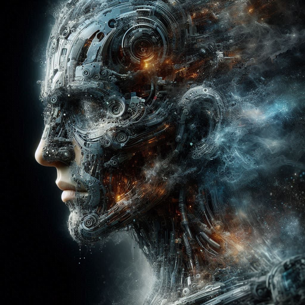 double exposure beautiful fantasy portrait landscape..