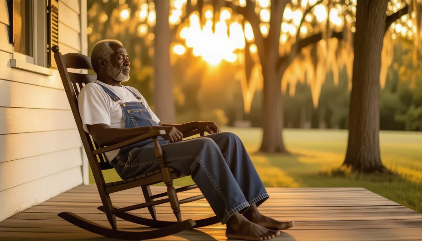 Rocking chair blues  by @Shakaama