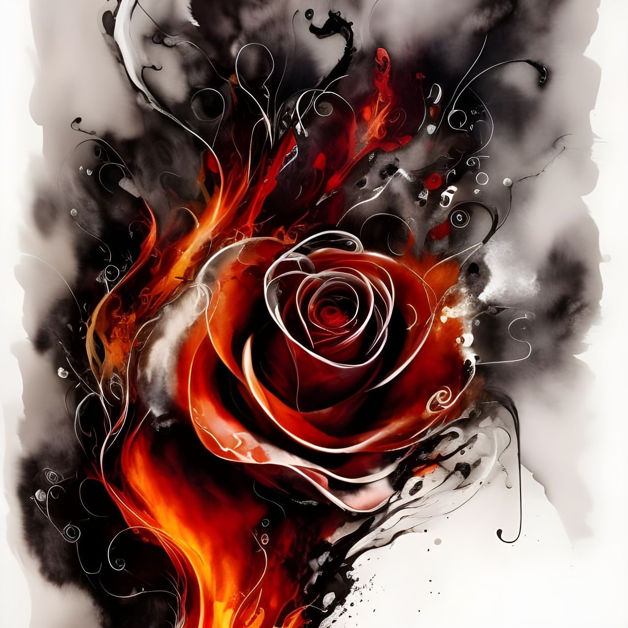 Black Fire   by @Nate