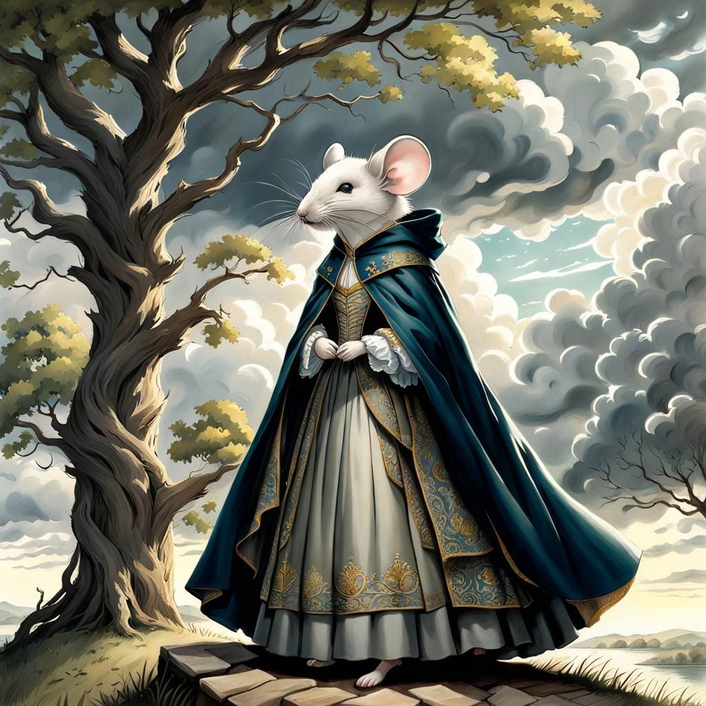 Waiting for her loves return  by @Lulu