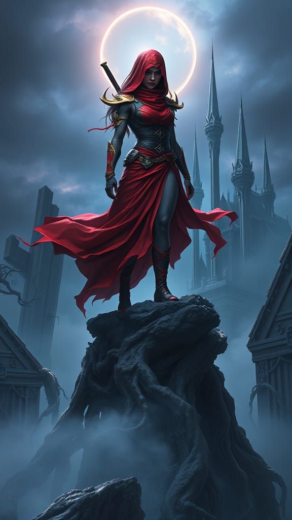 Elektra (Reimagined) DC Comic Character 