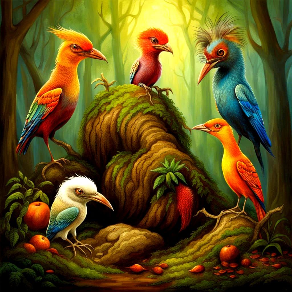 Women Hikers Discover Mysterious Idol Figures in a Vibrant S...