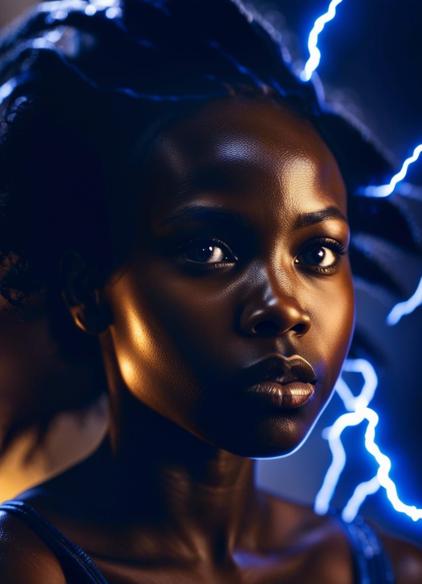 You could feel the electricity in the air when she arrived. AI