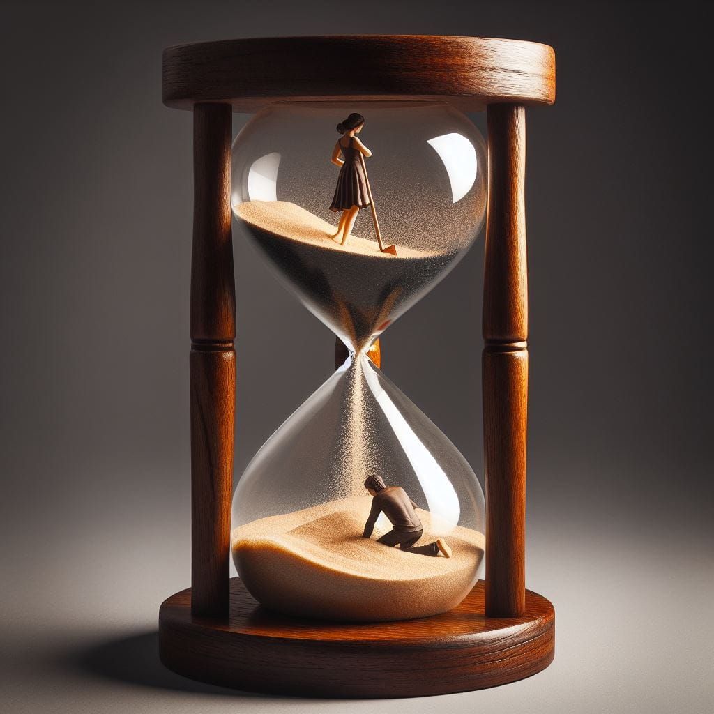 Ephemeral Bonds: The Paradox of Time and Love