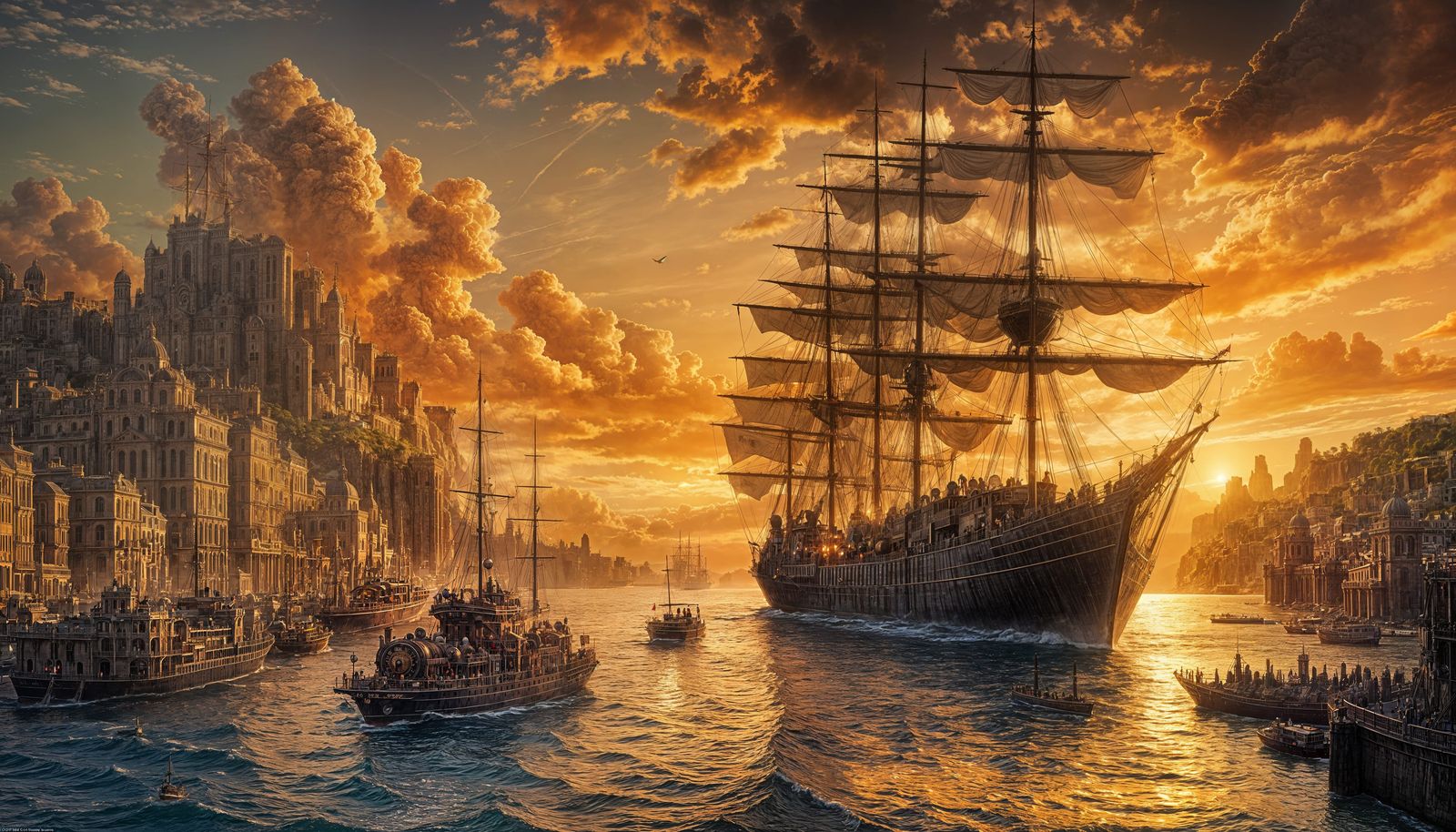 The Merchant Fleet  by @AYYS