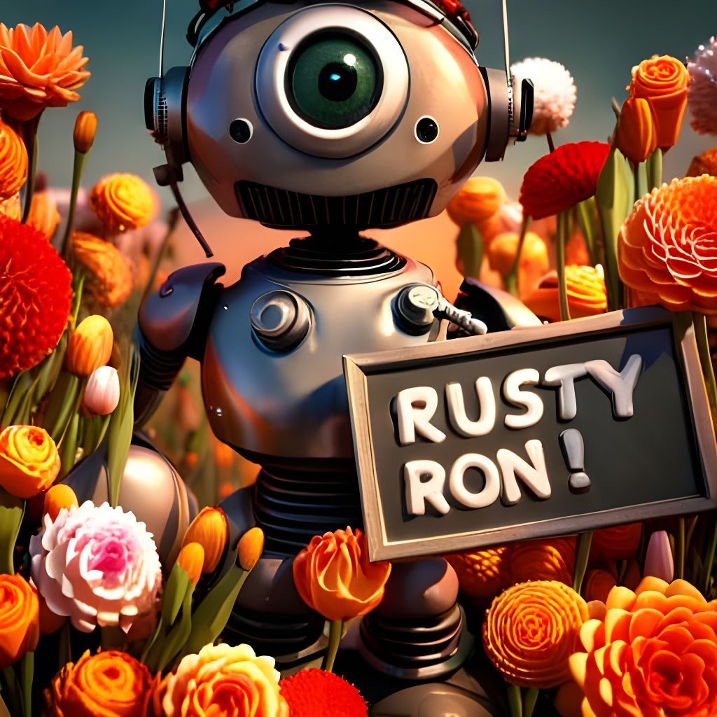 Rusty Ron at your service! 🫡🤖