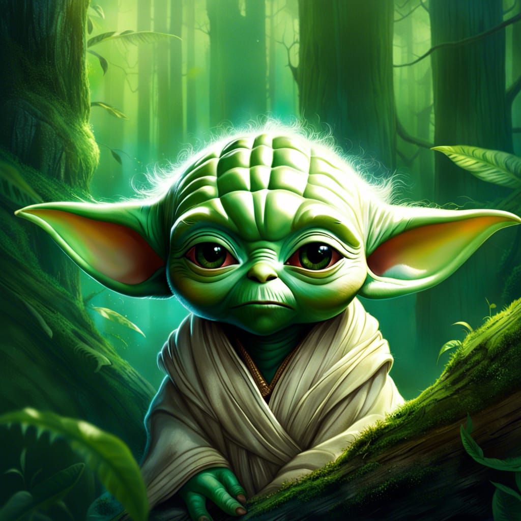 Yoda - AI Generated Artwork - NightCafe Creator