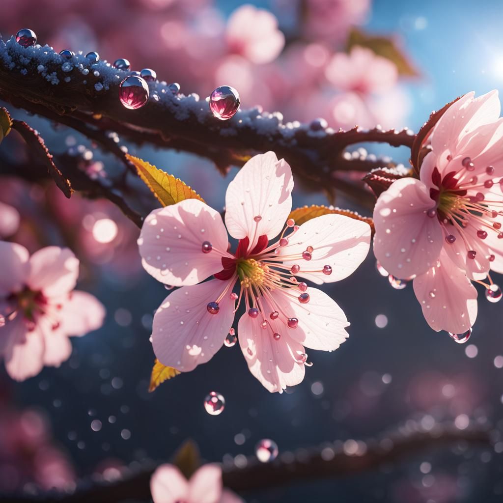 Morning Blossom  by @Hirai