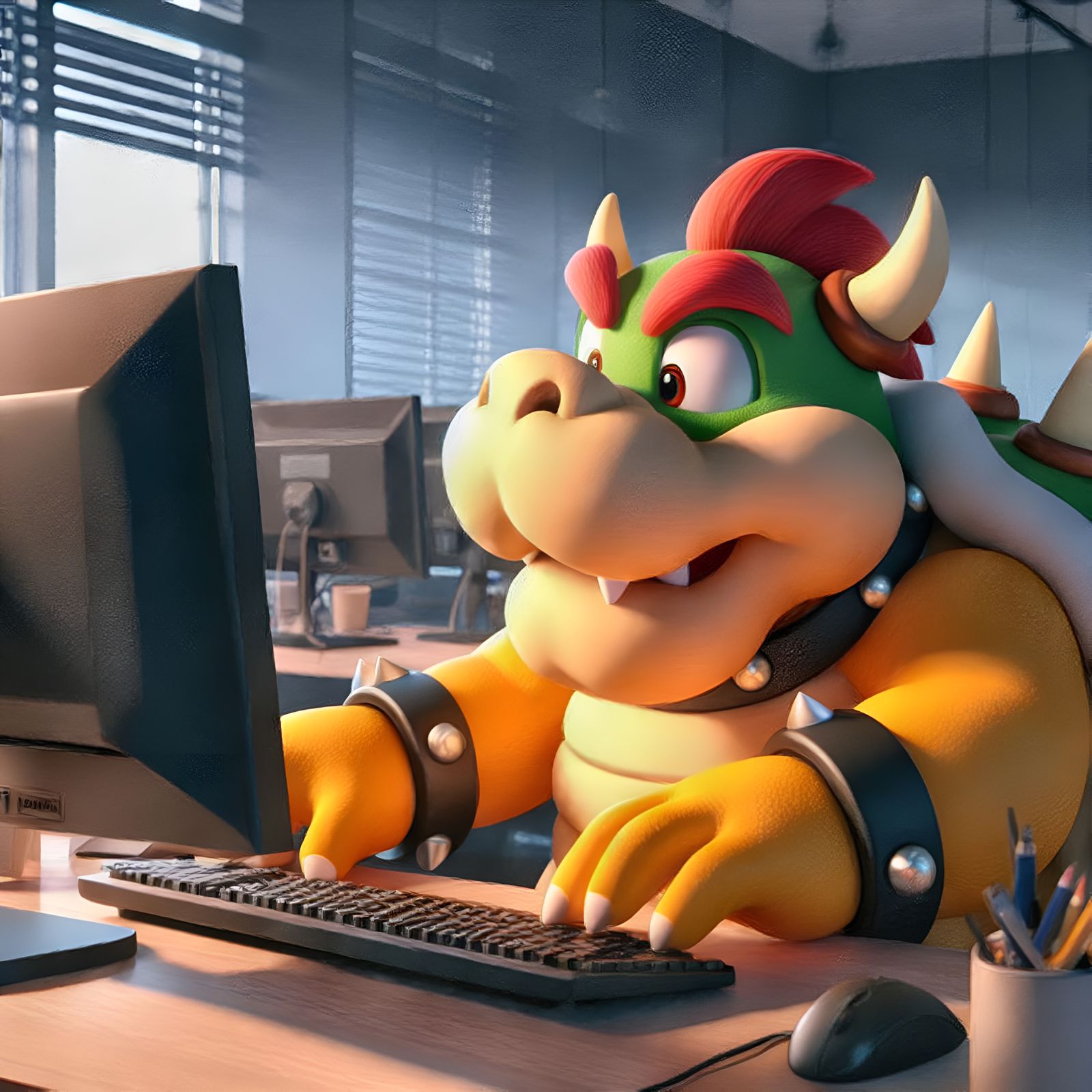 Bowser Browser (searching for Peaches, no doubt)