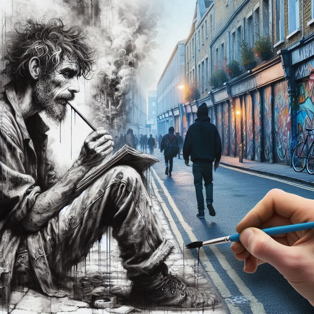The street artist