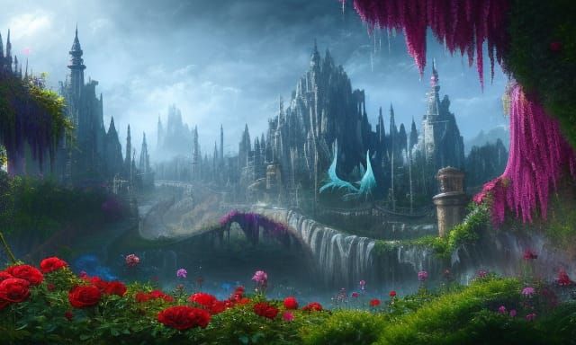 magical garden  by @Noel Mugg