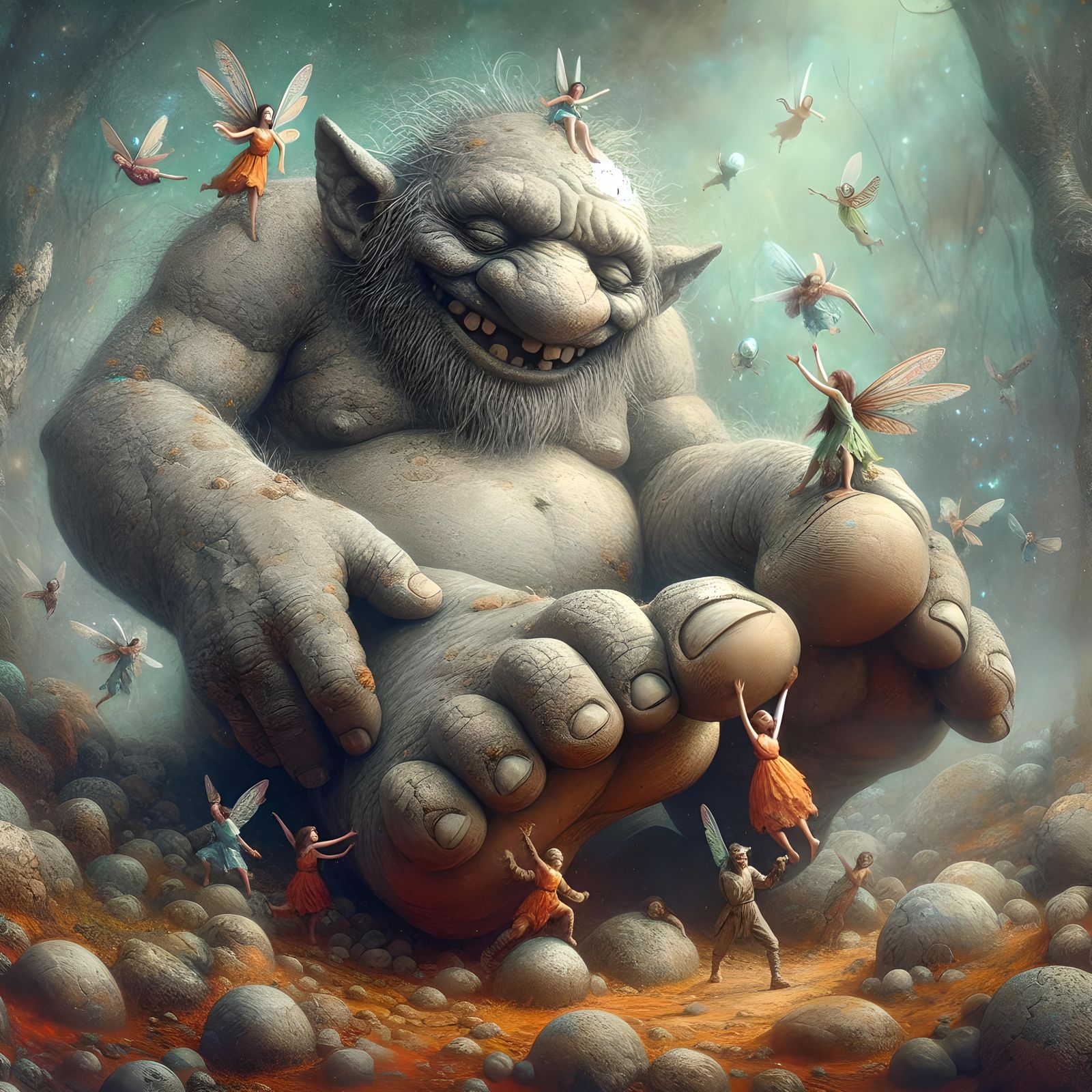 How to tickle a troll