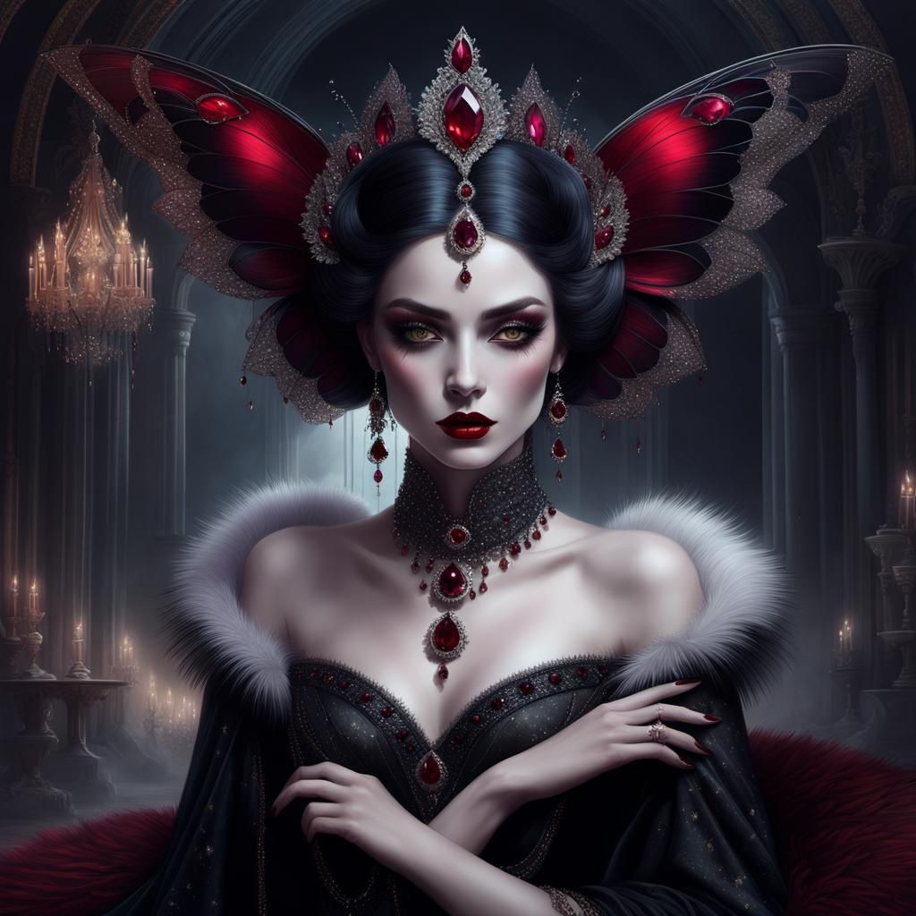 Ultra detailed digital art masterpiece, face portrait, myste...