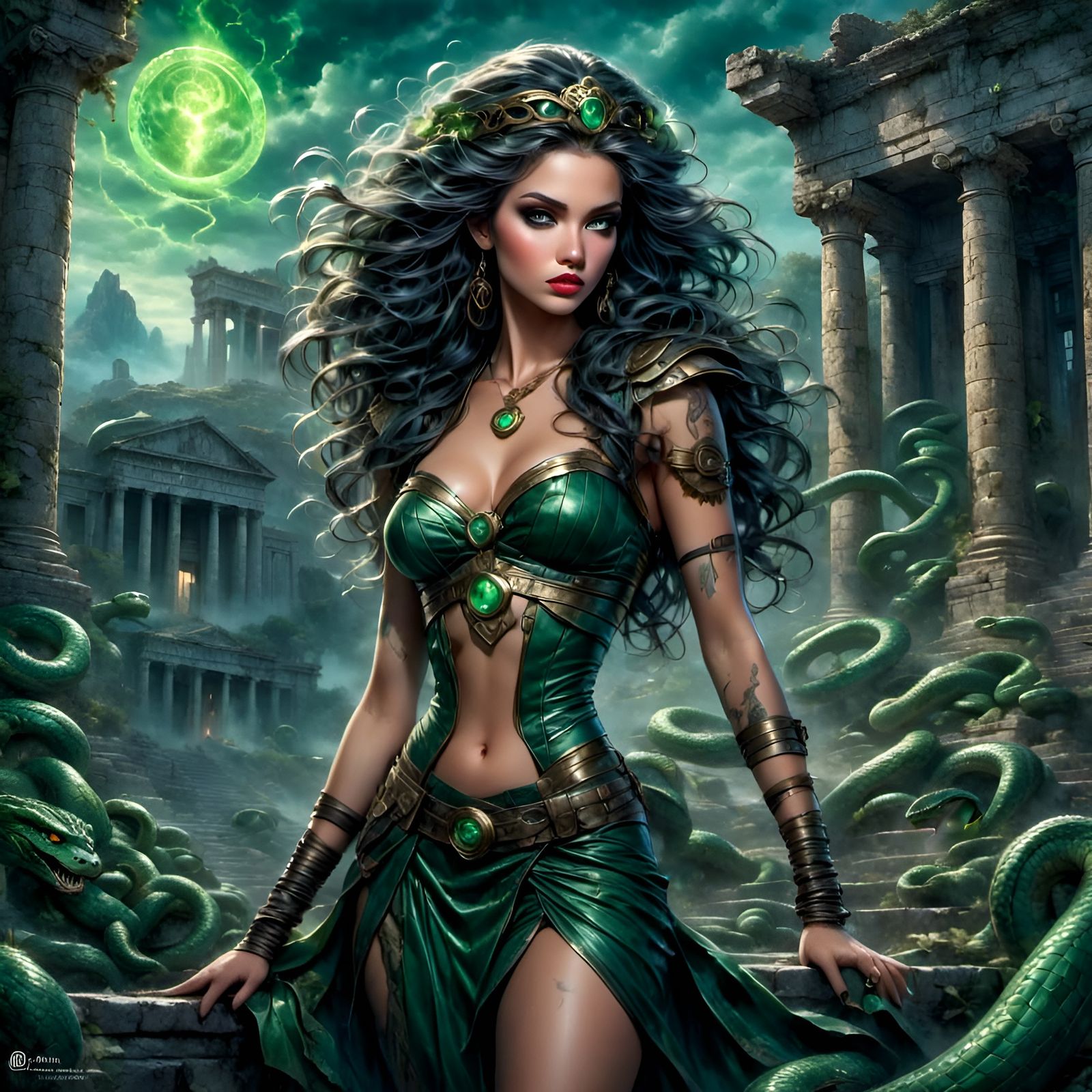 <lora:Pinup:1.0> Steampunk splash art <lora:Spectral:1.0> <l...
