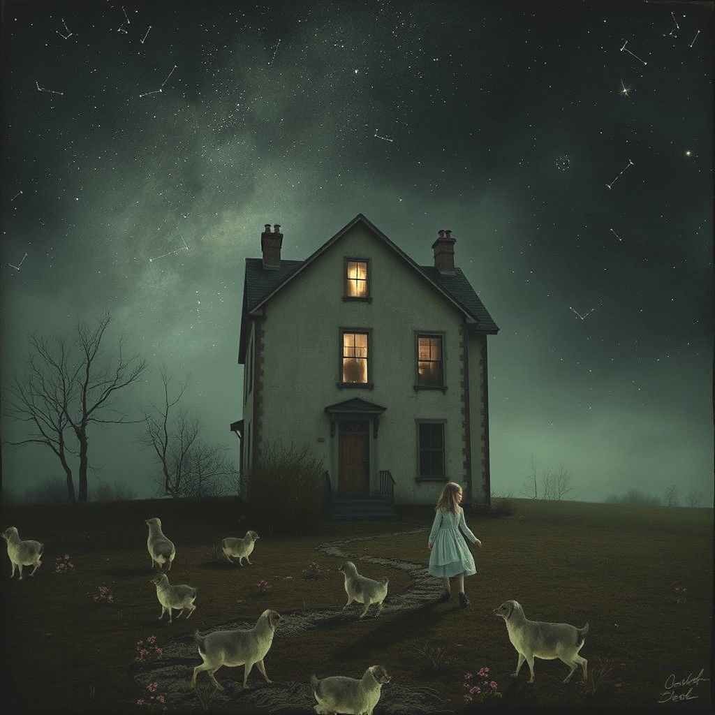 "The House is symbolic of the constellations. Terrors. Whist...