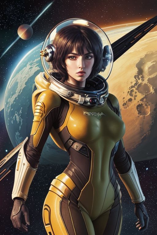 Scifi Spacesuit Pinups