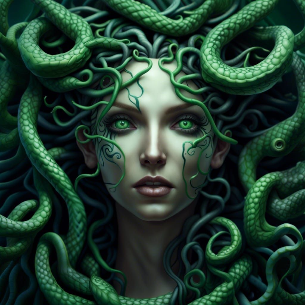 Medusa - AI Generated Artwork - NightCafe Creator