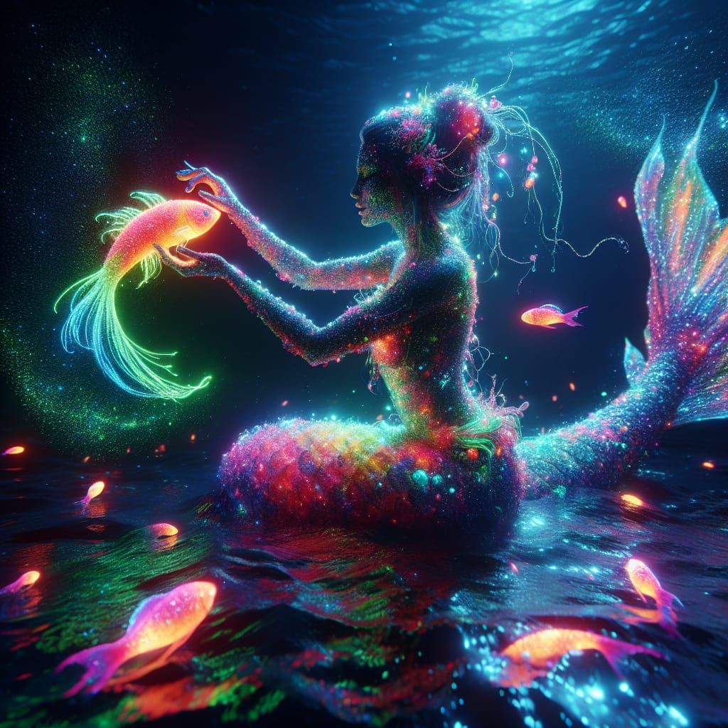 🧜‍♀️ Playful Fish Animated 🐟